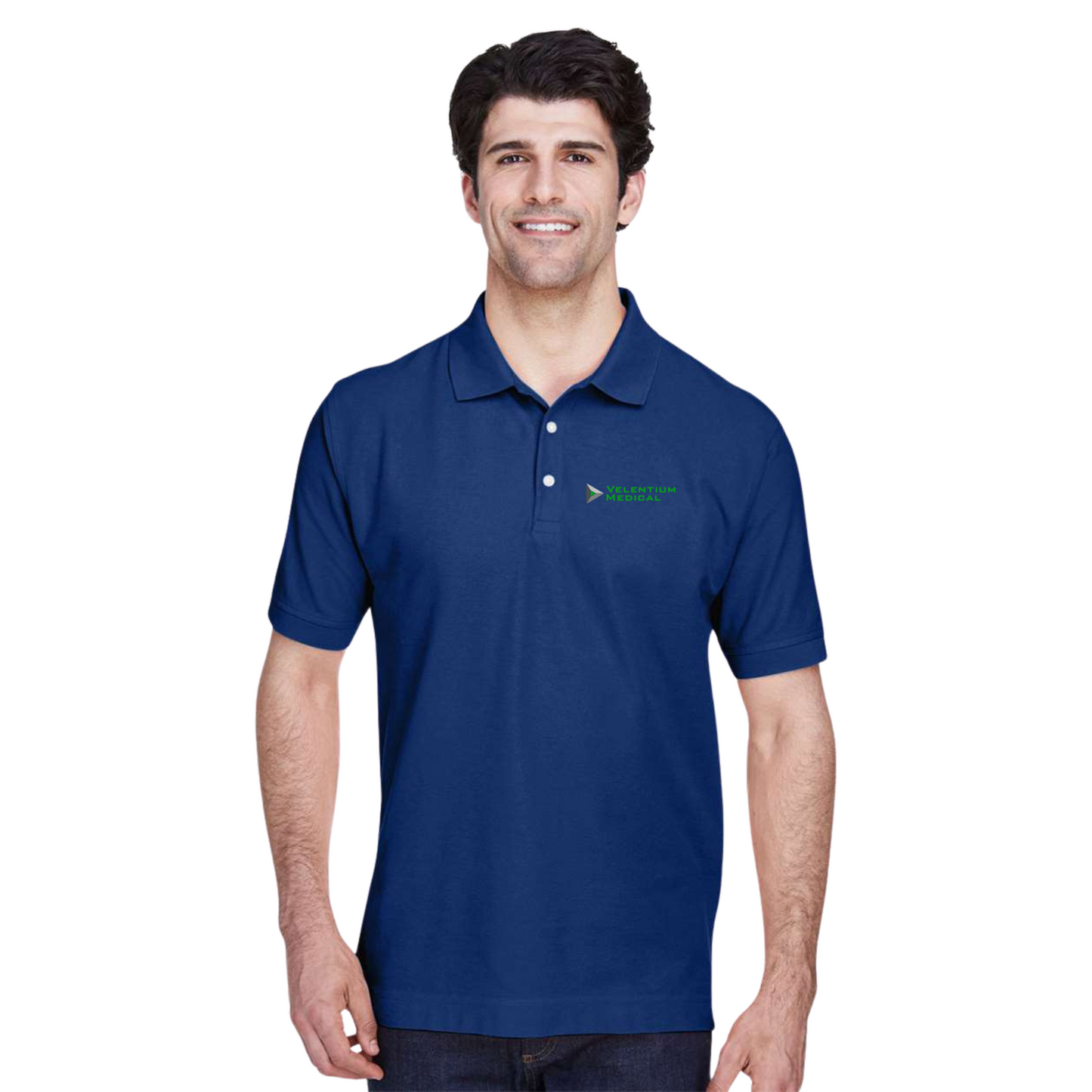 Devon & Jones Men's Pima Piqué Polo