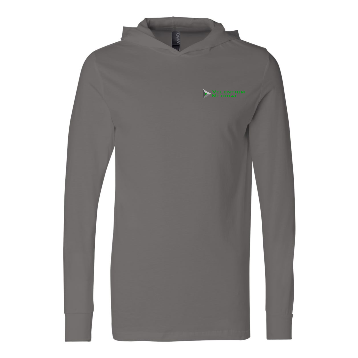 BELLA + CANVAS Unisex Jersey Hooded Long Sleeve Tee